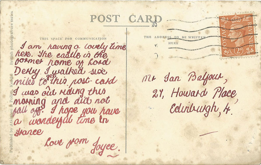 1950 postcard