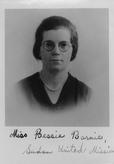 Miss Bessie Barnie. (went in 1939)