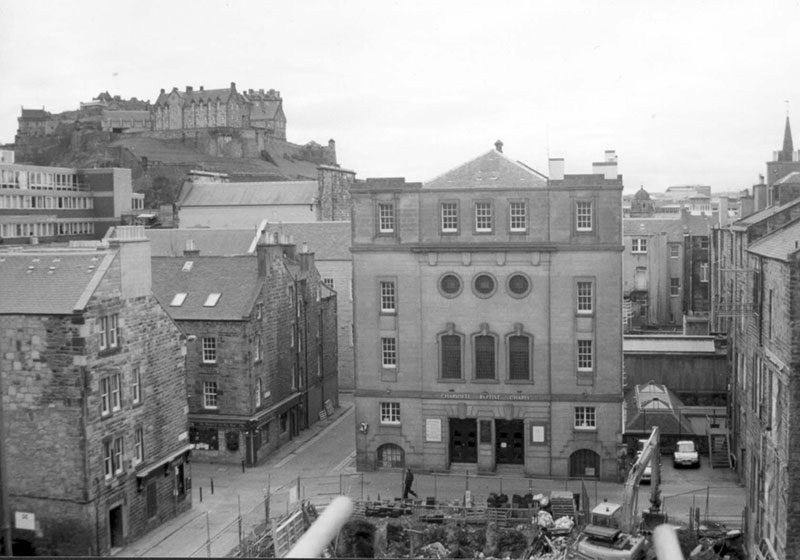 14. Chapel during Roxburghe Hotel reconstruction 1998