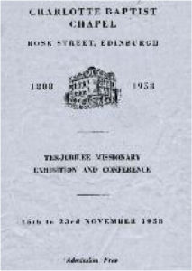 The Ter-jubilee missionary exhibition in November 1958 was the largest ever mounted in the Chapel.