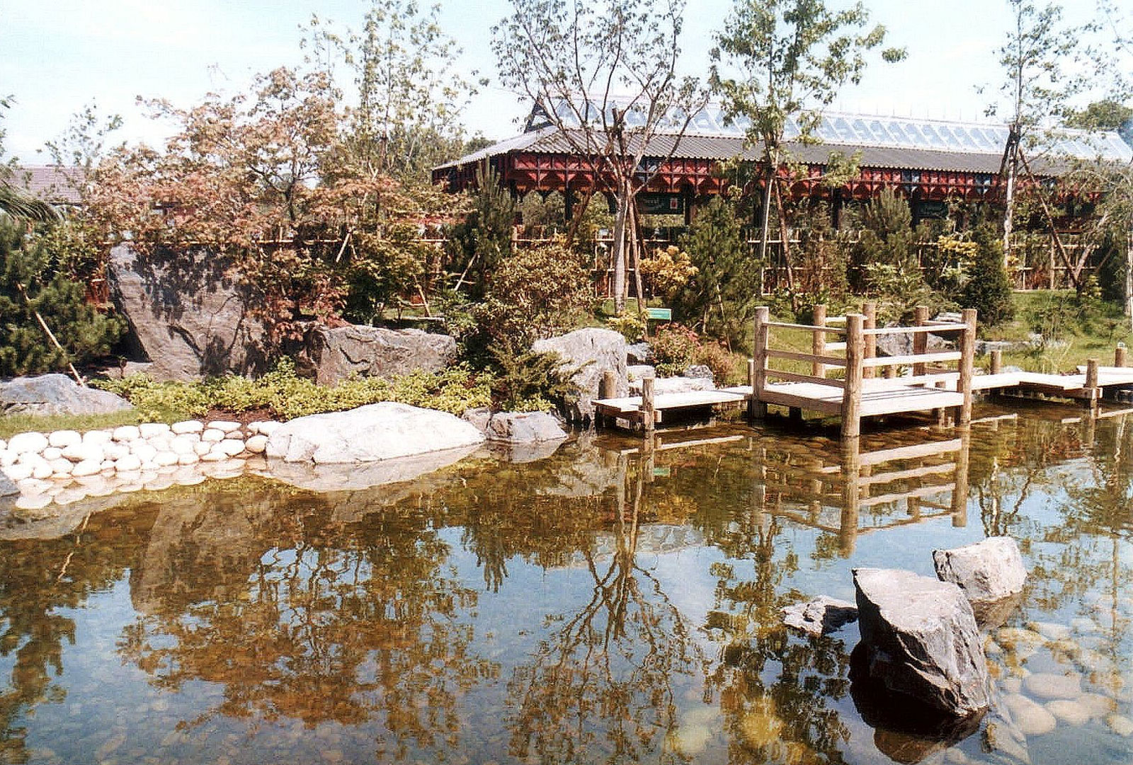 Japanese Garden at Liverpool Garden Festival 1984