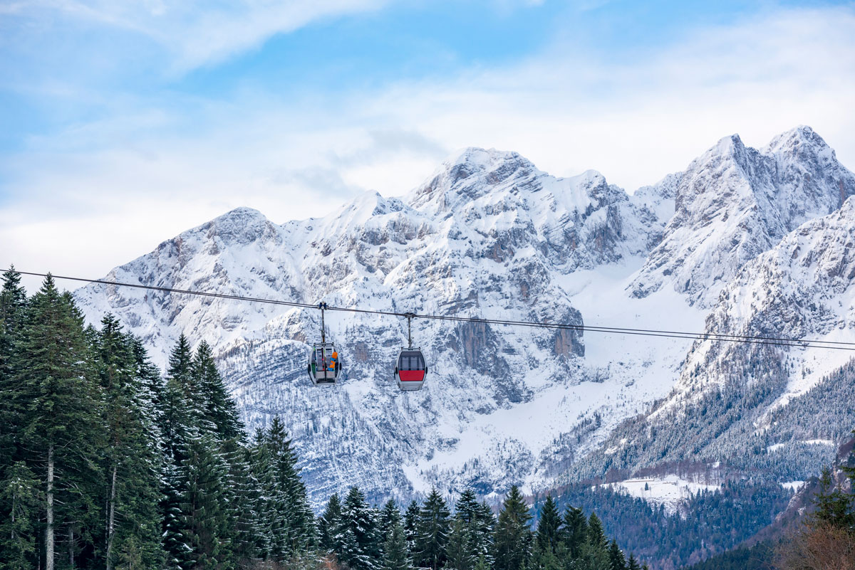 Austria ski lift