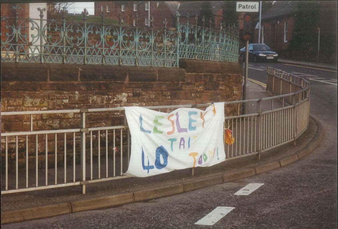 1993 Joyce at temple