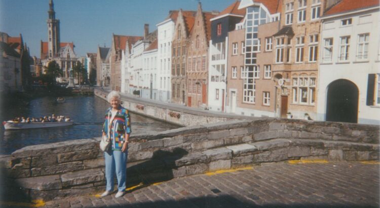 Joyce in Bruges 1996